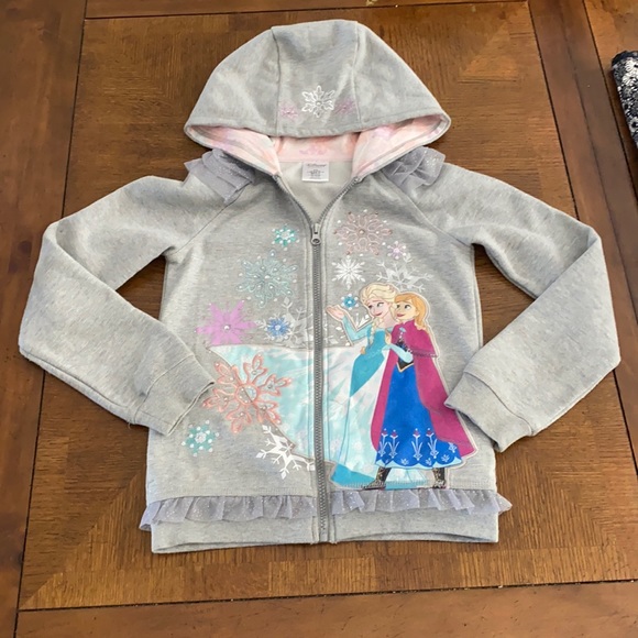 Disney Frozen girls zip sweatshirt